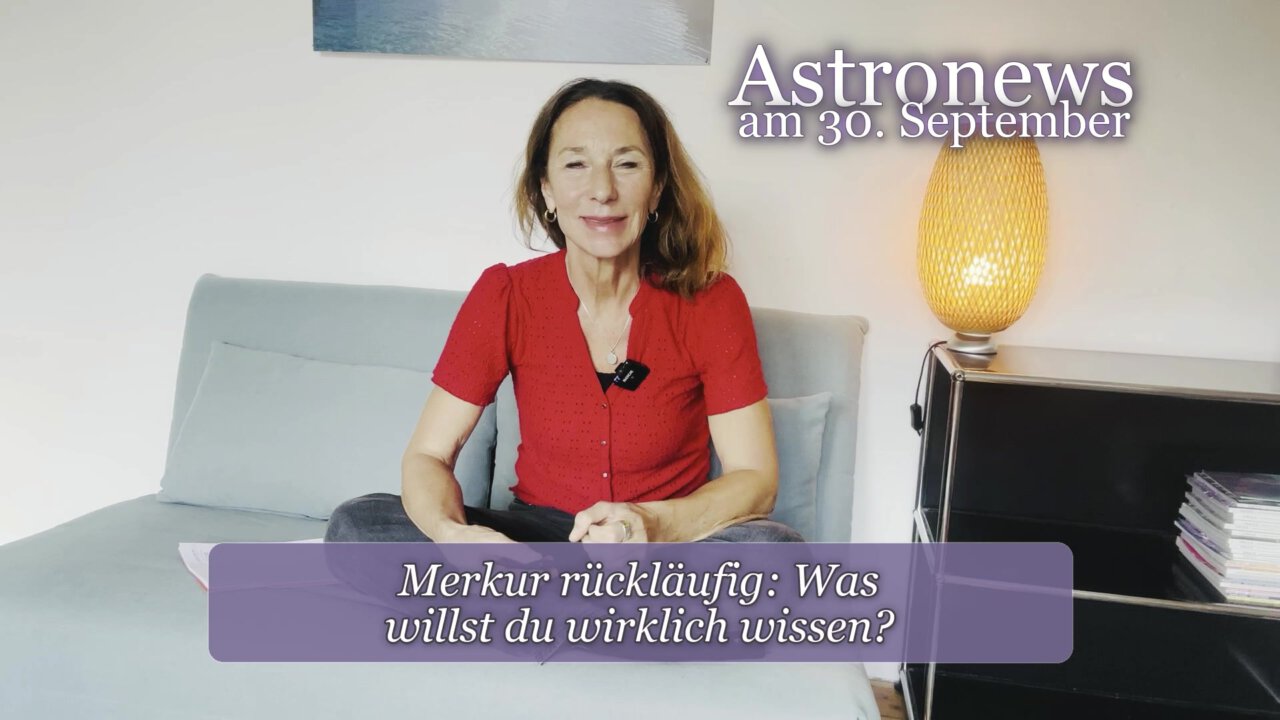 Astronews am 30. September – Merkur rückläufig: Was willst du wirklich wissen?