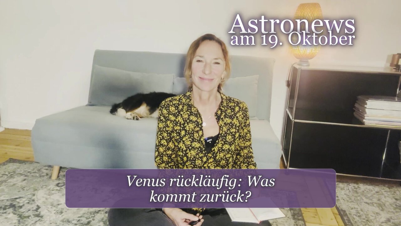 Astronews am 19. Oktober – Venus rückläufig: Was kommt zurück?